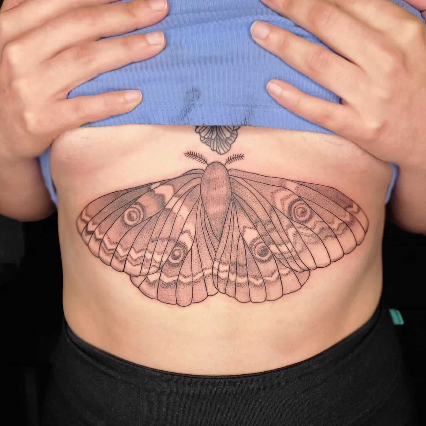 Tatouage - Moth | Canaille Illustration
