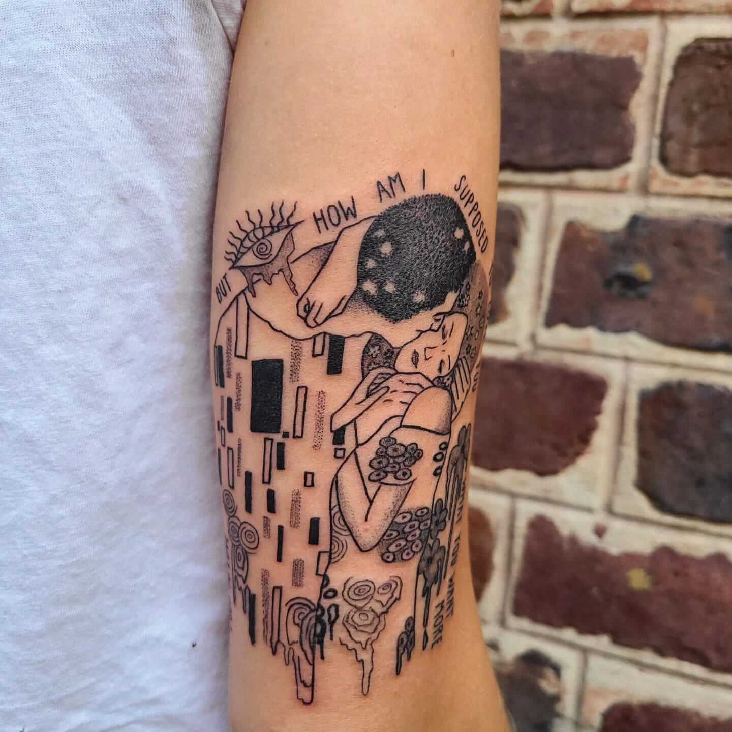 Tatouage - Klimt | Canaille Illustration