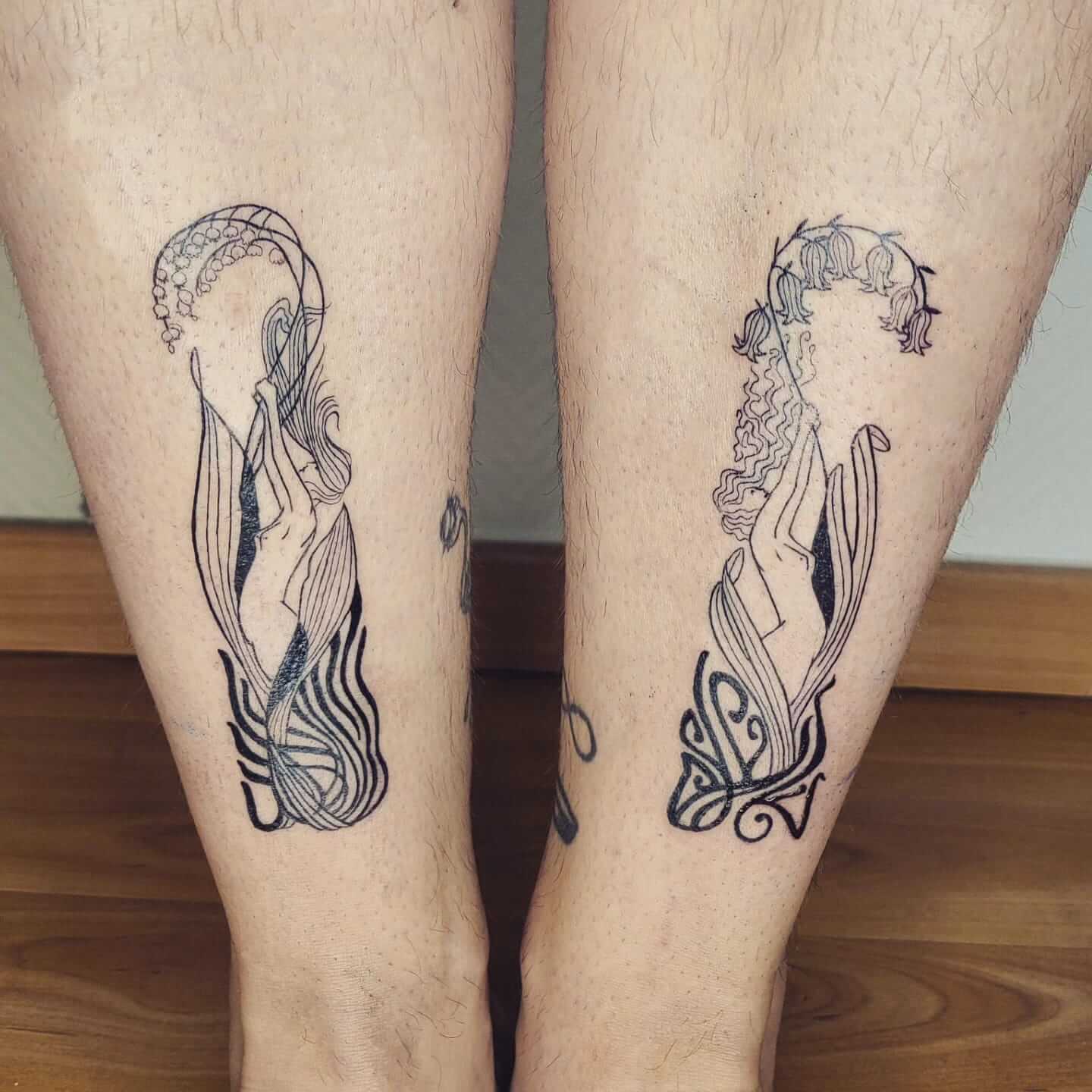 Tatouage - Art deco | Canaille Illustration