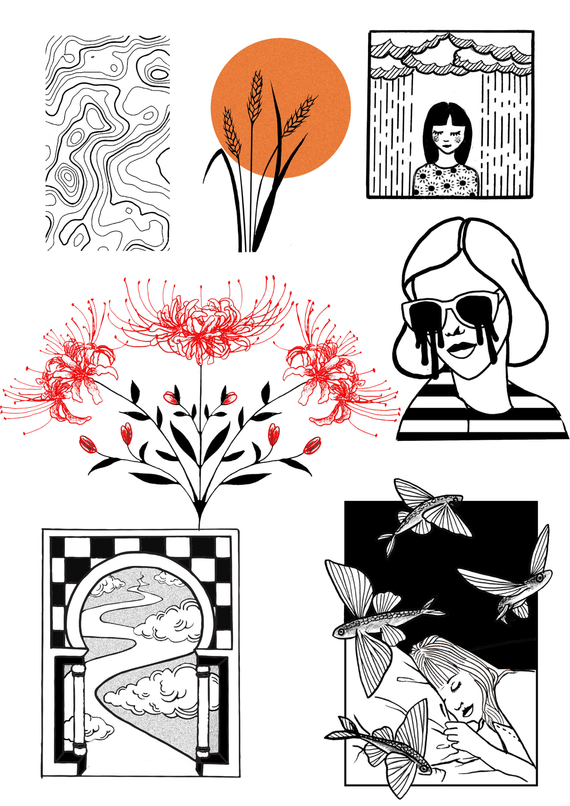 Flashbook - Inktober 3 | Canaille Illustration