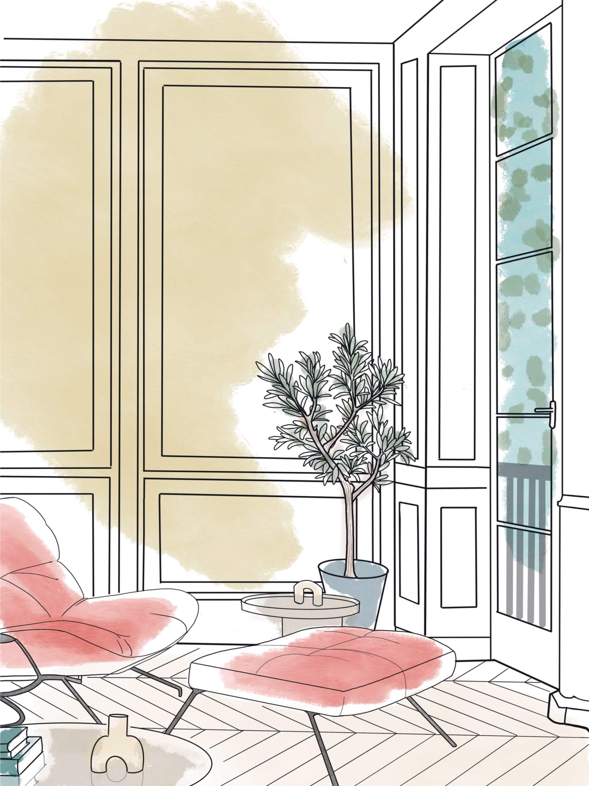 Dulux Valentine - projet nouvelle gamme | Canaille Illustration