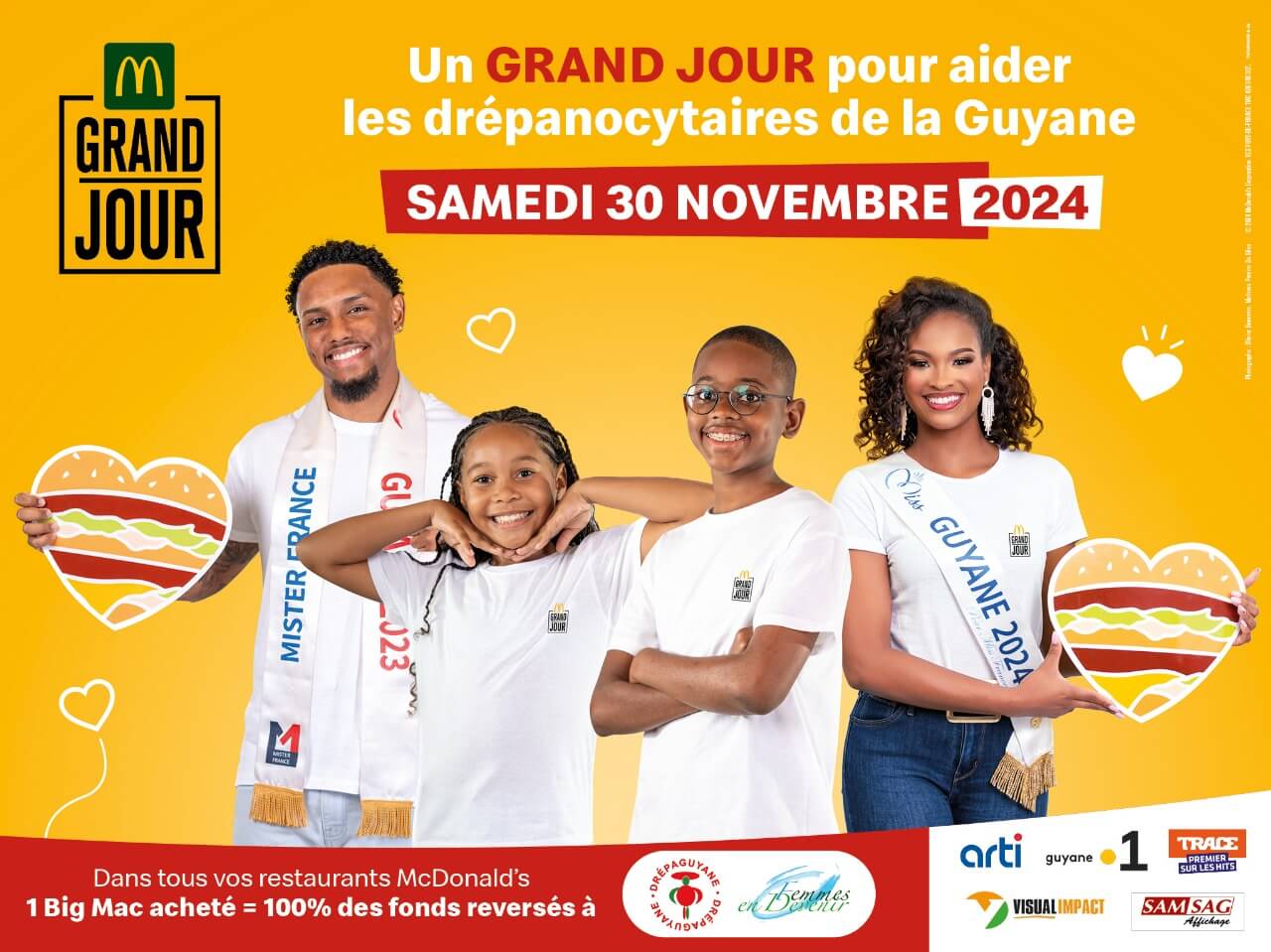 Grand jour MC DONALD'S pour lutter contre la drépanocytose en Guyane | DrepaGuyane