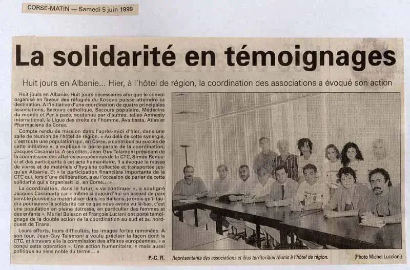 CORSE MATIN | Per a Pace
