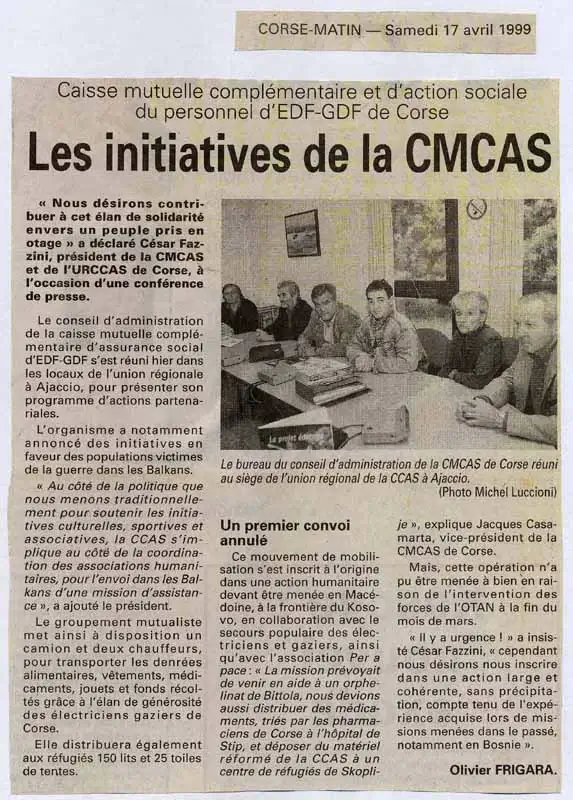 CORSE MATIN | Per a Pace