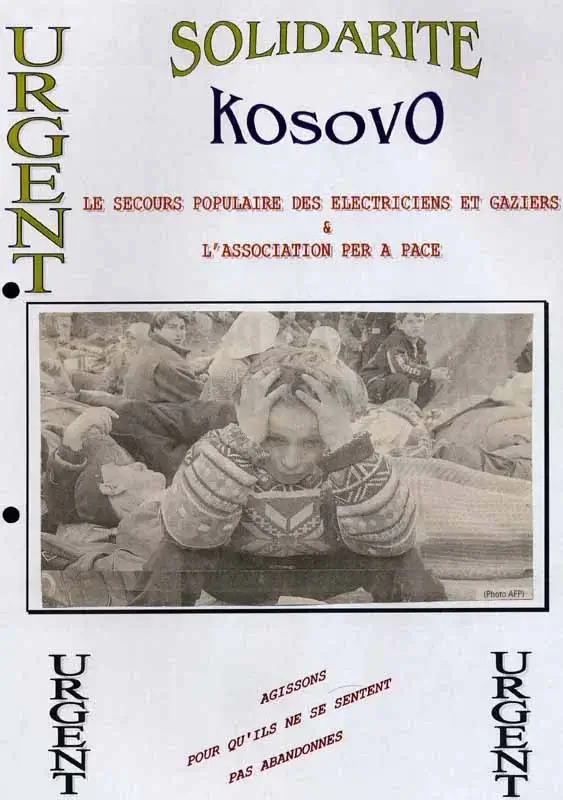 SOLIDARITE KOSOVO | Per a Pace