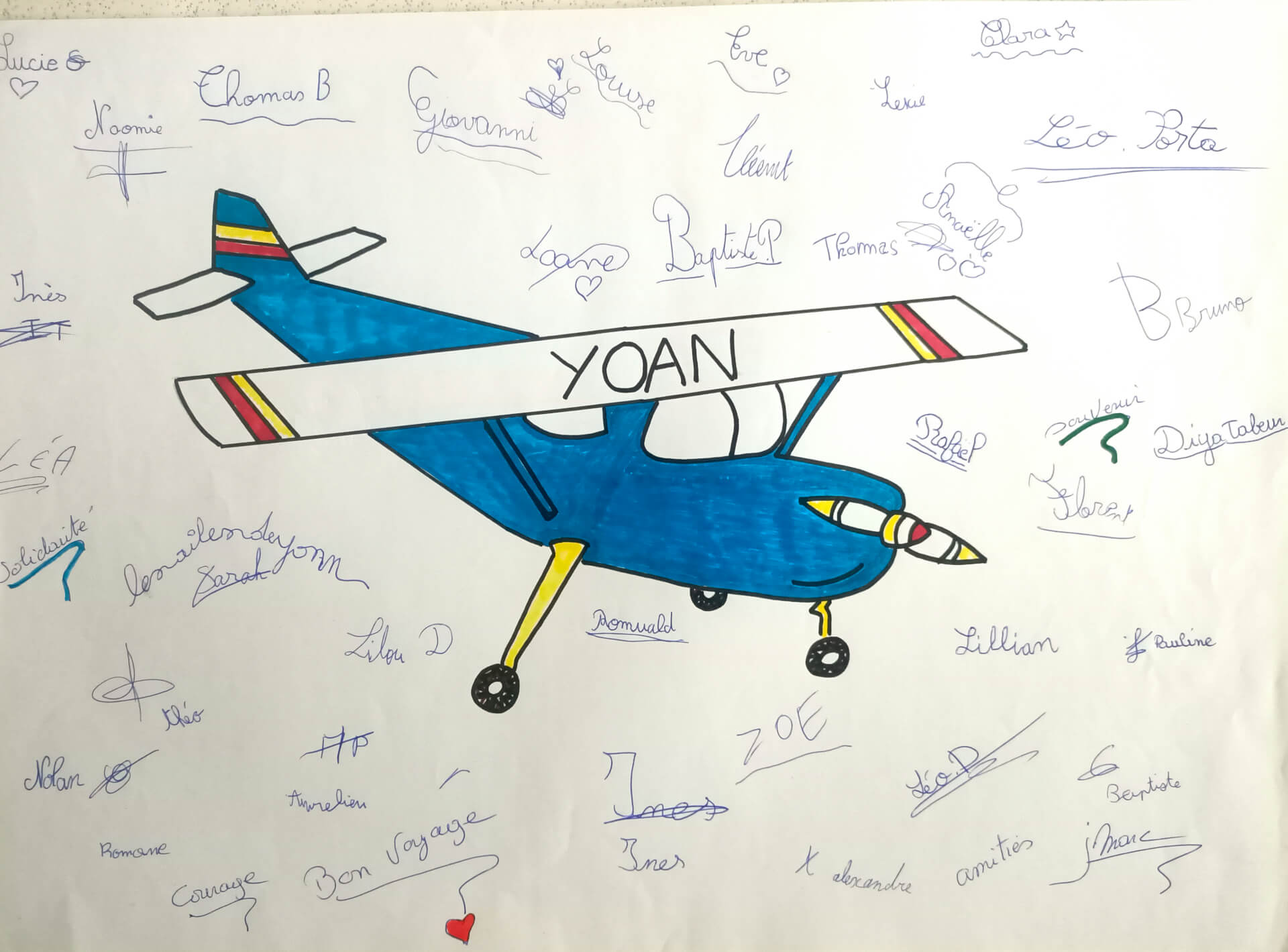 Ecole de Gratentour | Les Ailes de Yoan