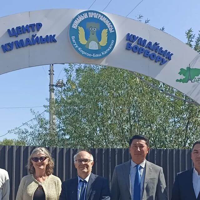 19.09.2024 L’ambassadeur de France au Kirghizstan, Nicolas Faye, s’est rendu le 18 septembre à Kant pour visiter le centre Kumayik | AFKE