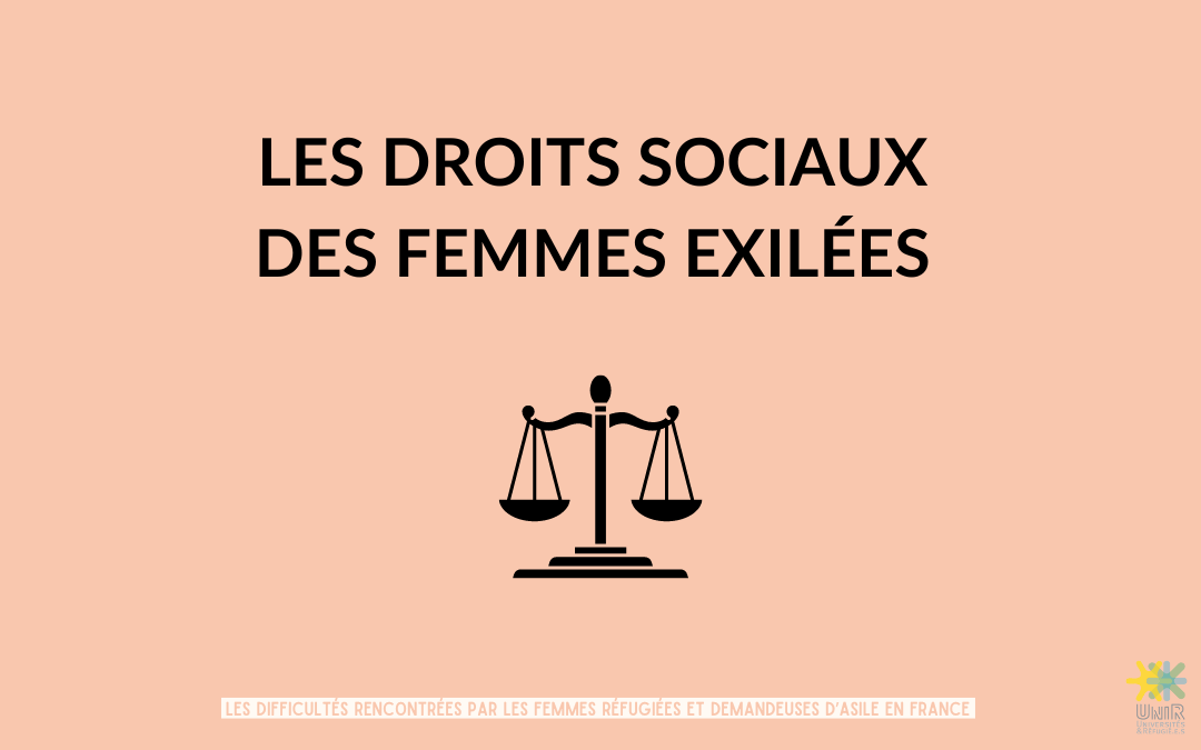 Fiche thématique 6 - Les droits sociaux des femmes exilées | UNI-R