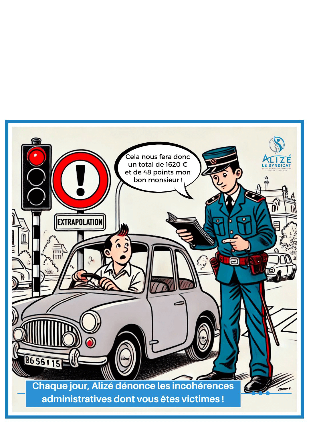 Indus par extrapolation : attention danger ! | Alizé - Syndicat de kinésithérapeutes