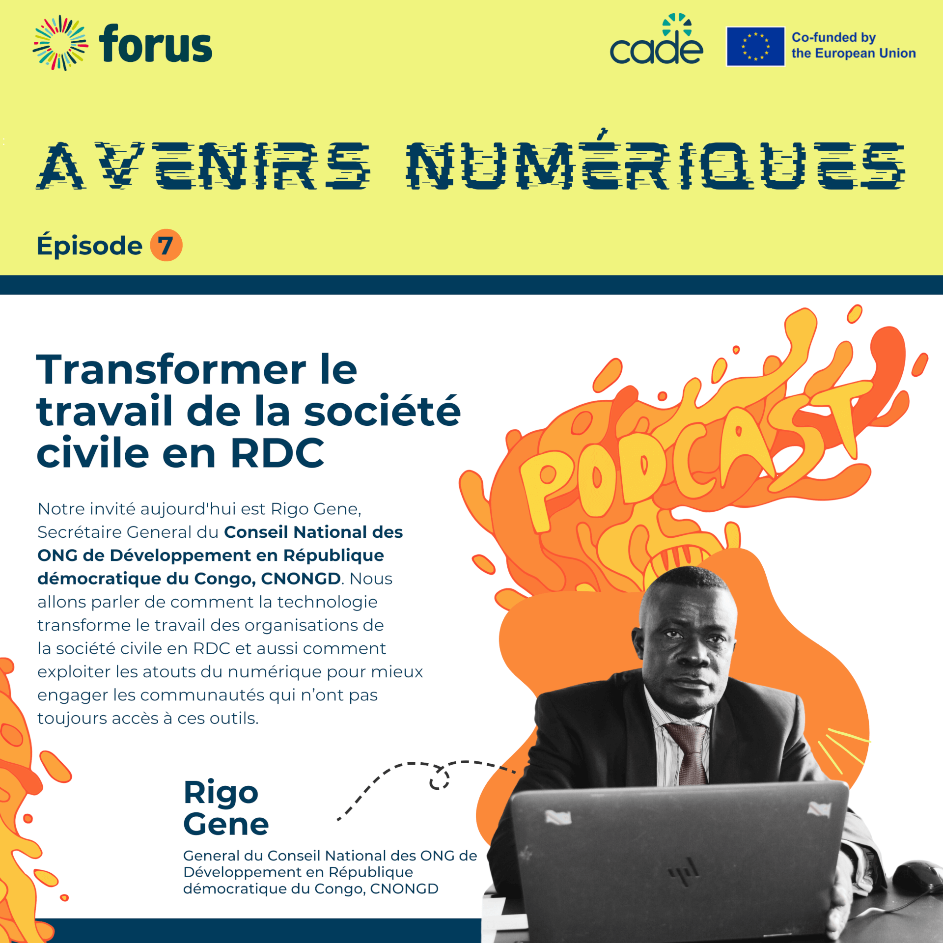 Avenirs Numériques: Transformer le travail de la société civile en RDC | Forus