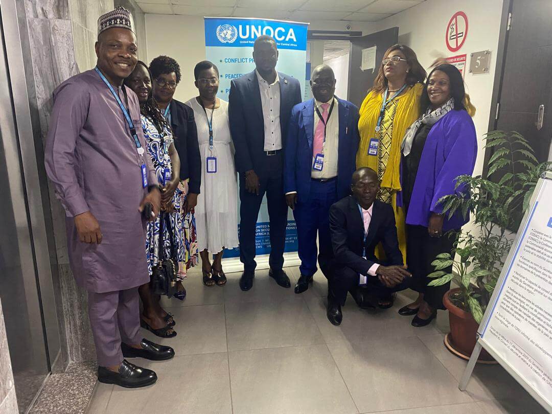 Paix et sécurité en Afrique centrale : visite d’échange à l’UNOCA de la COPAC avec le WANEP | REPONGAC - Réseau des Plate-formes des ONG de l'Afrique Centrale