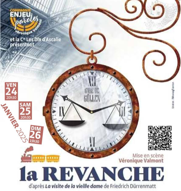 La REVANCHE d'après la visite de la vieille Dame de Friedrich Dürrenmatt | Cie Enjeu Paroles