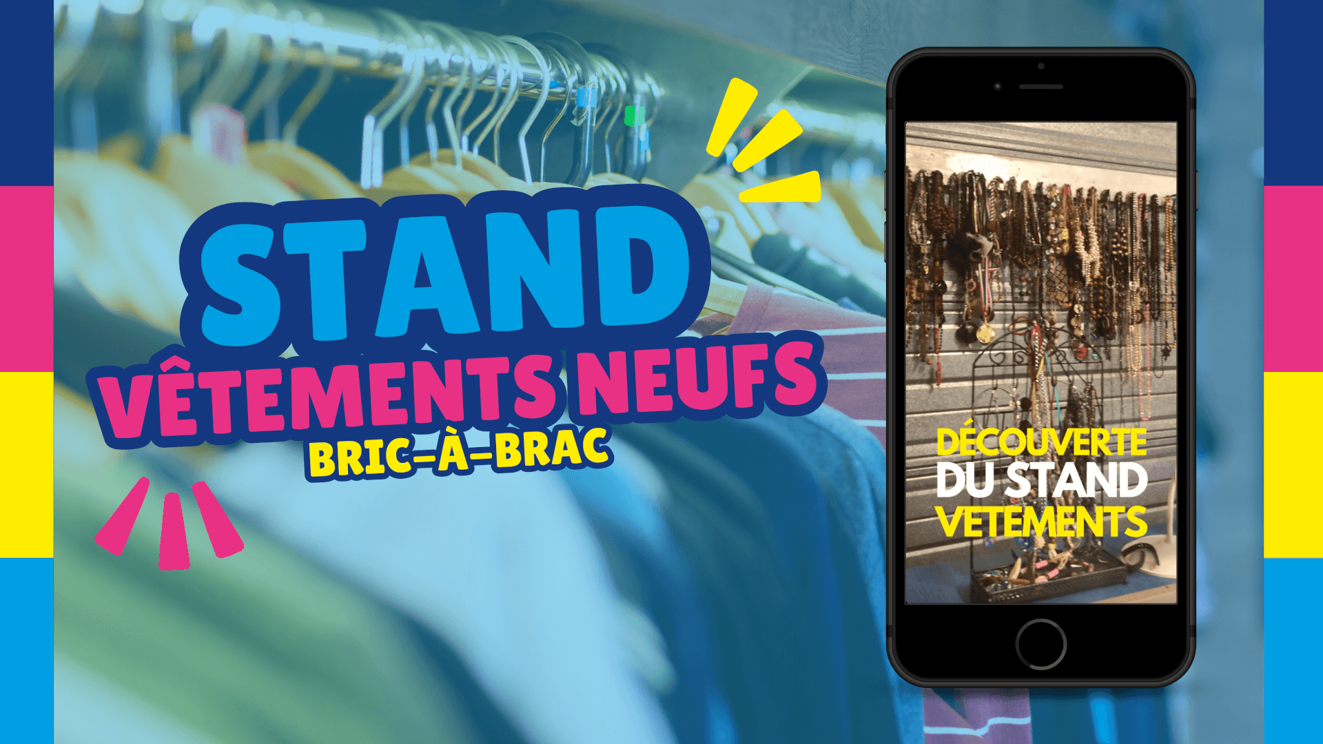 À la découverte du stand de vêtements neufs de notre Bric-à-Brac ! 🛍💃 | Emmaüs Parempuyre