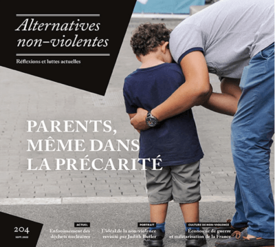 Un dossier « Parents, même dans la précarité » dans la lettre d’information d’Alternatives Non Violentes, n° 33, sept. 2022 | Parents Citoyens