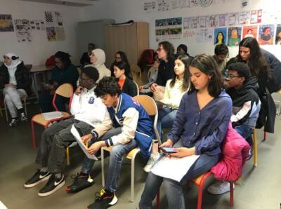 Une rencontre parents-institutions dans un college sur les temps de loisirs des enfants par l’UPP de Paris 19 | Parents Citoyens