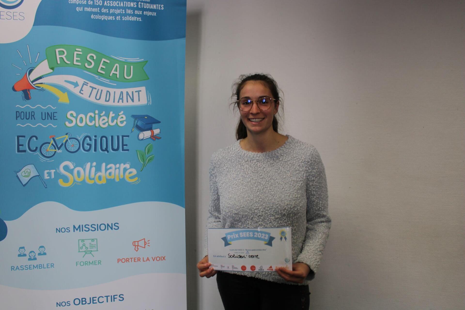 Prix SEES - ODD 03, “Bonne santé et bien-être” - Solidariterre | RESES