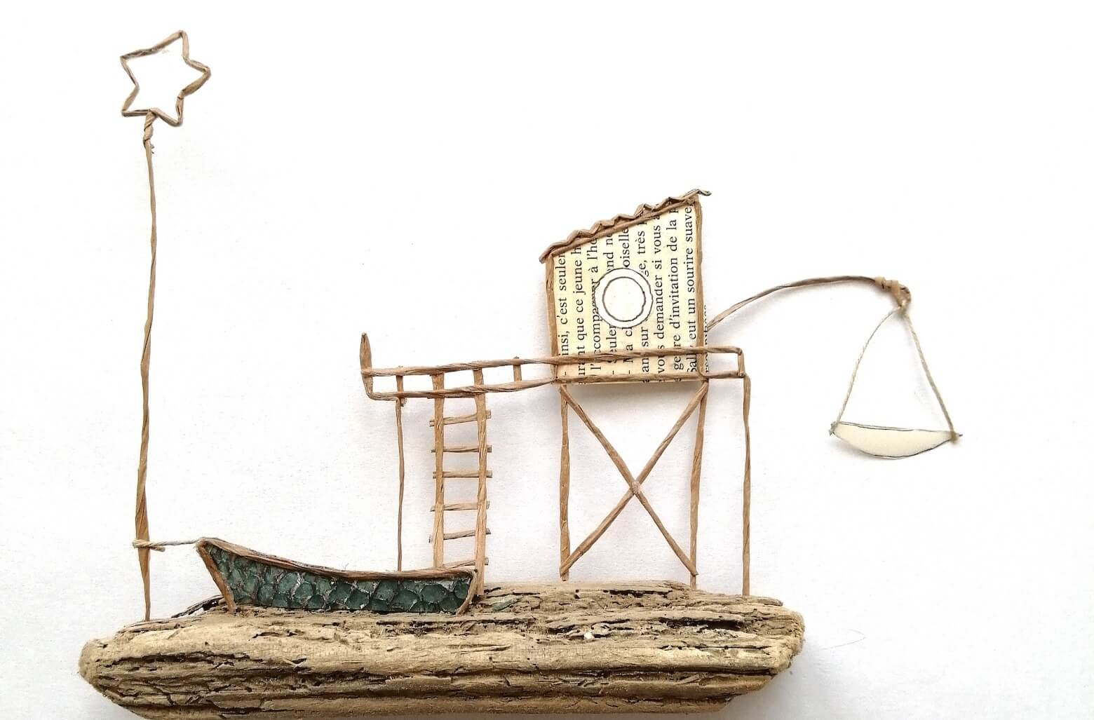 atelier poésie de papier d'apres Isabelle Guiot-Hullot | Au Bonheur des Bennes - recyclerie de l'estuaire