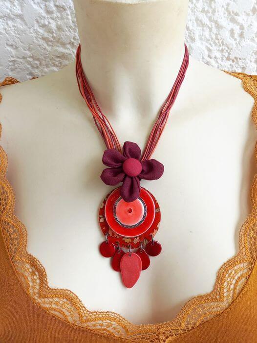 Collier fantaisie | Ch'amis pour la vie