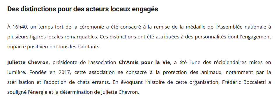 - | Ch'amis pour la vie