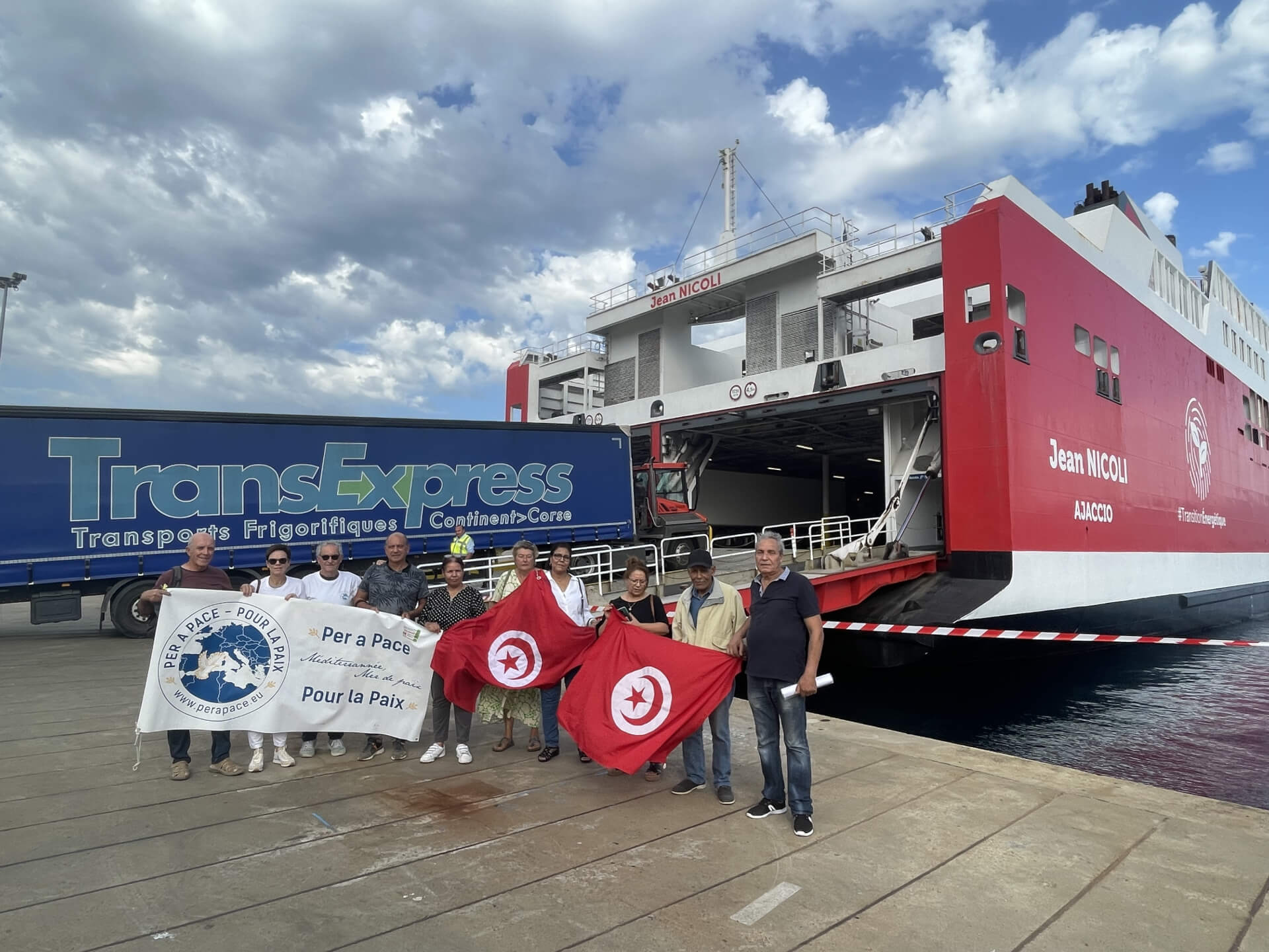 Convoi solidaire en Tunisie | Per a Pace