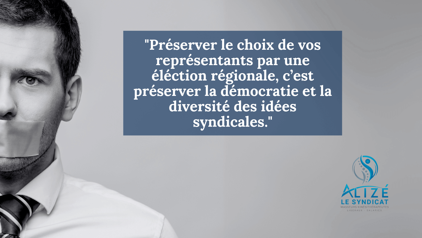 La démocratie professionnelle en danger ? | Alizé - Syndicat de kinésithérapeutes