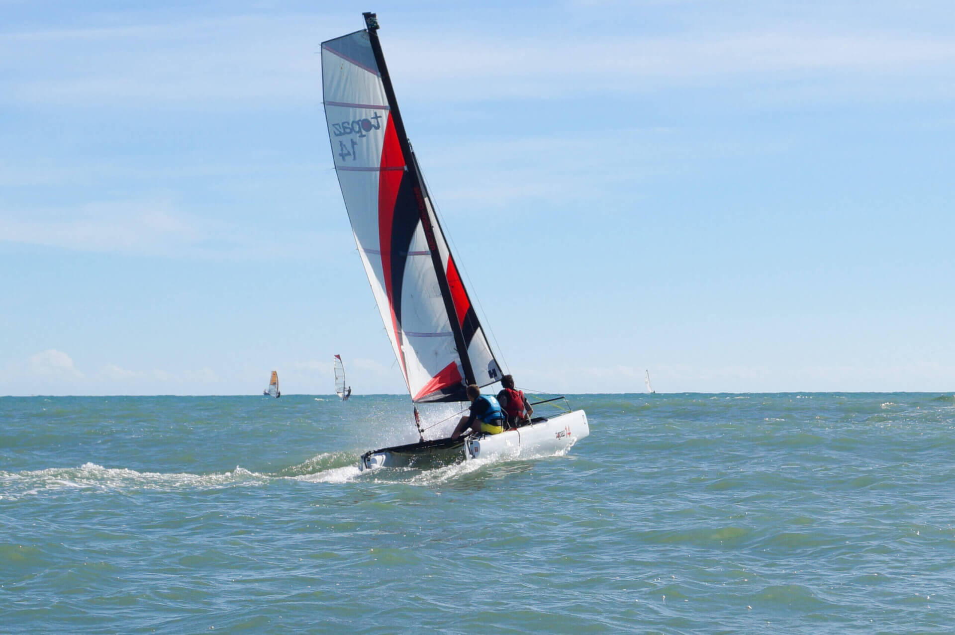 Location catamaran Topaz 14 | Les Passagers du Vent