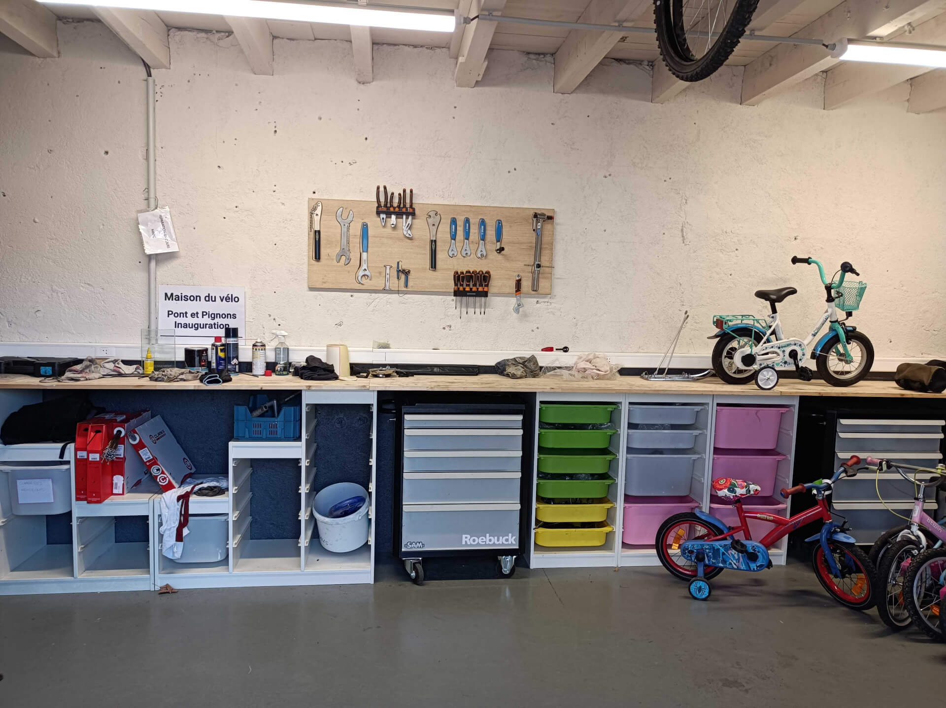 Permanences d’autoréparation | Pont et Pignons