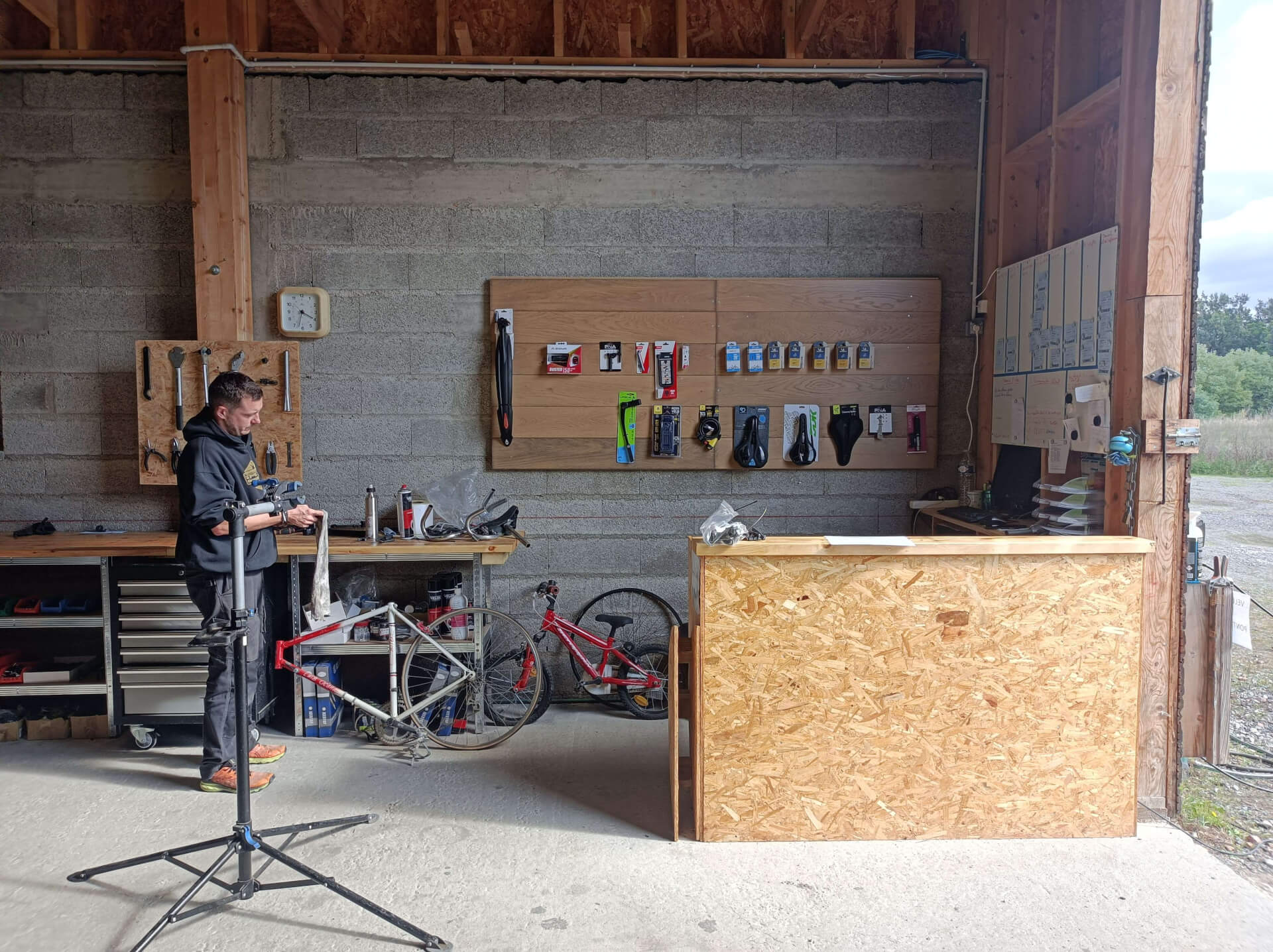 Atelier de réparation | Pont et Pignons