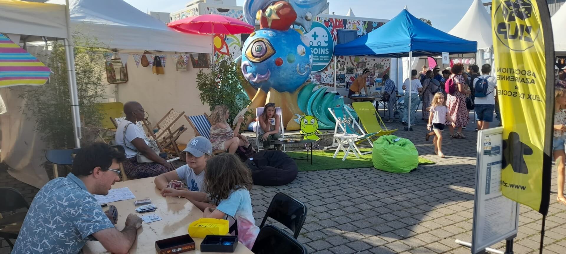 Scénographie d’espaces | Au Bonheur des Bennes - recyclerie de l'estuaire