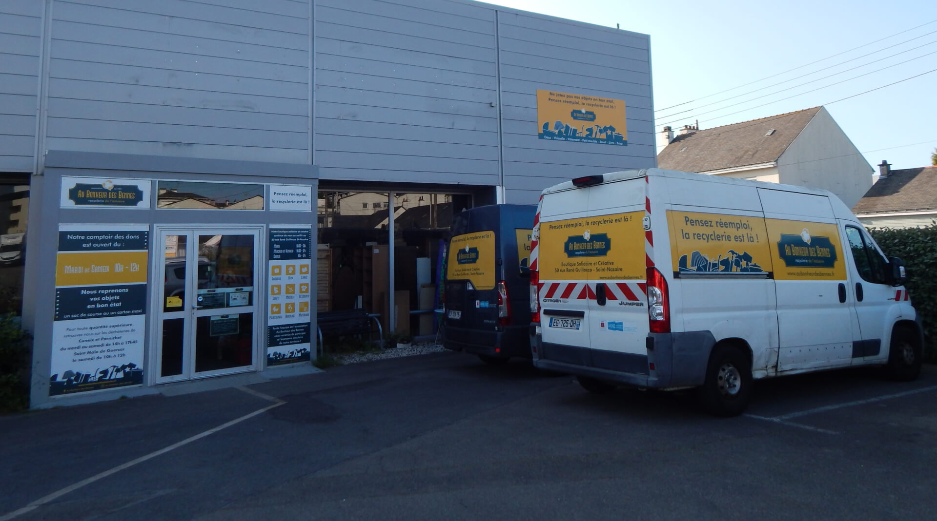 Au Bonheur des Bennes - recyclerie de l'estuaire