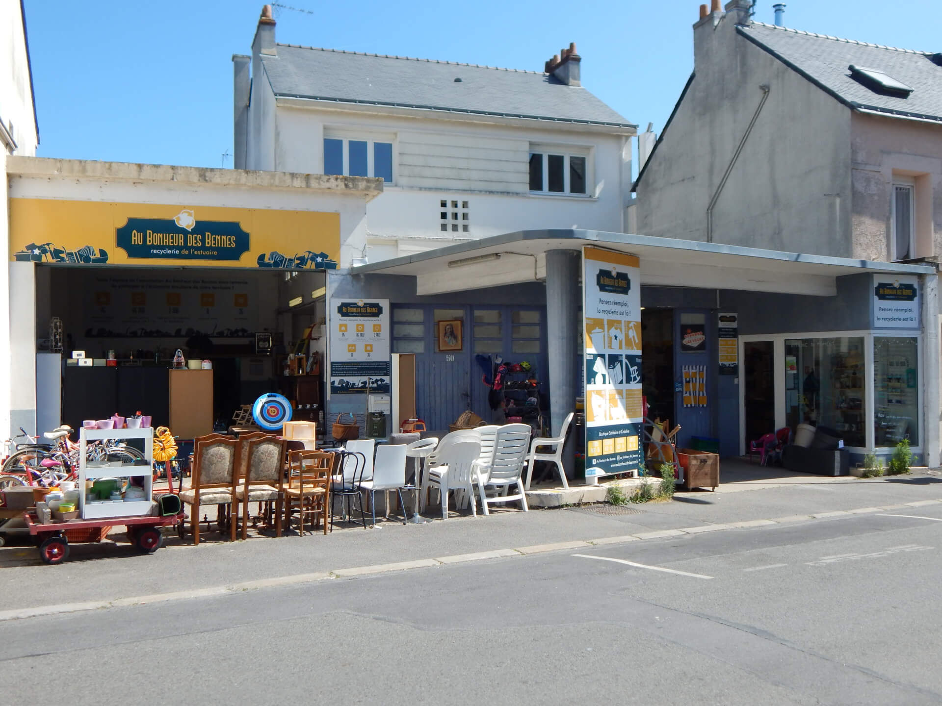 Au Bonheur des Bennes - recyclerie de l'estuaire