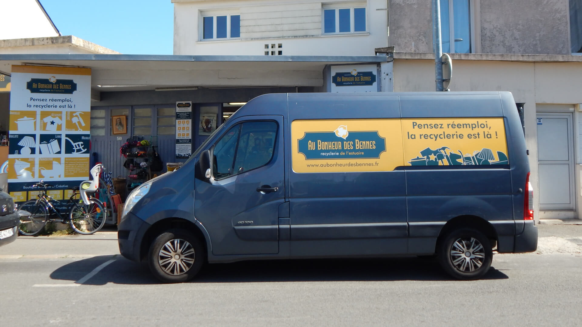 Livraisons | Au Bonheur des Bennes - recyclerie de l'estuaire