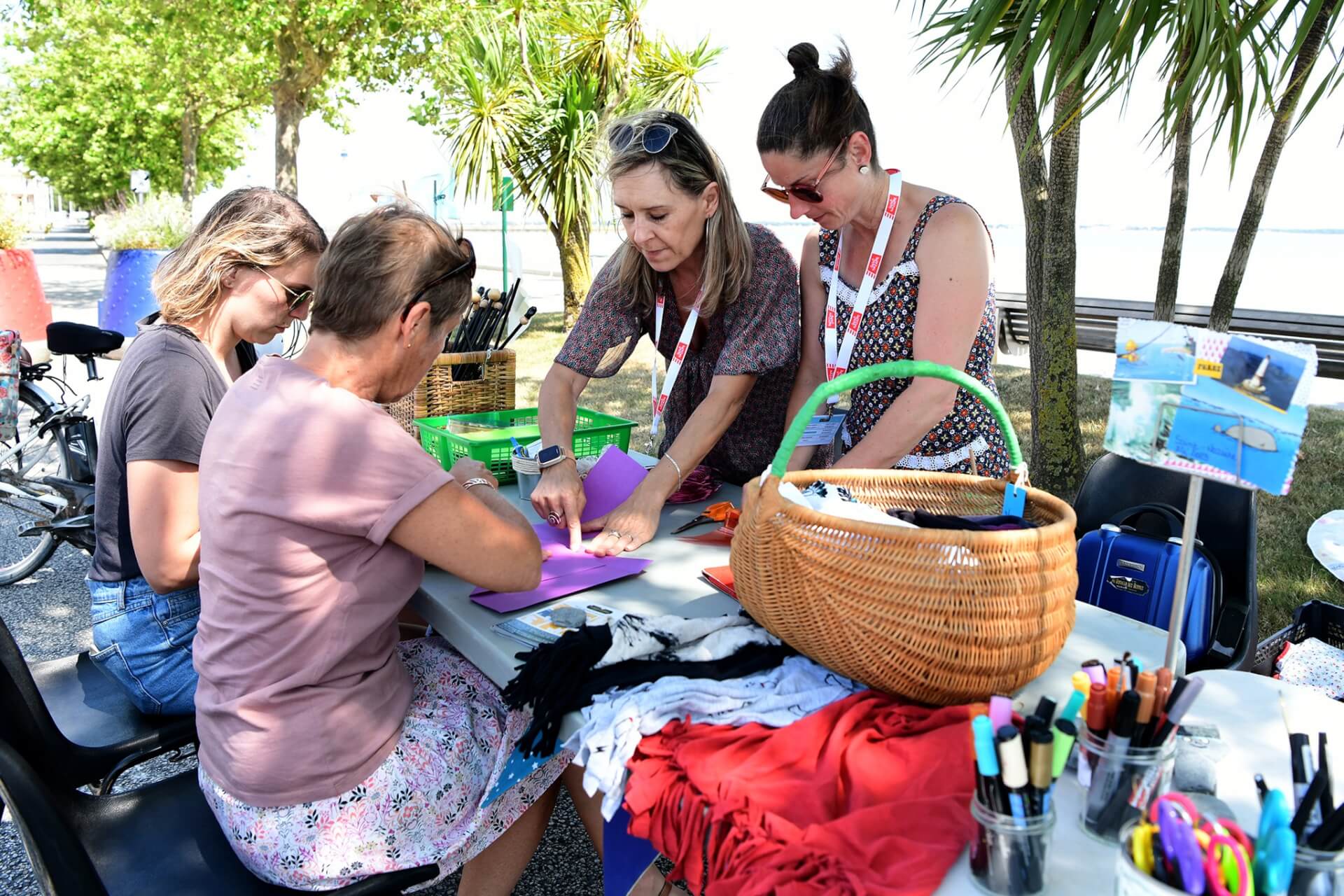 atelier reemploi saint nazaire recyclerie été vacances | Au Bonheur des Bennes - recyclerie de l'estuaire