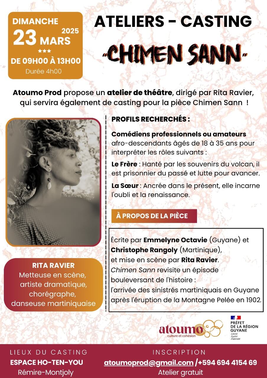 Atelier casting chimen sann | Atoumo Prod