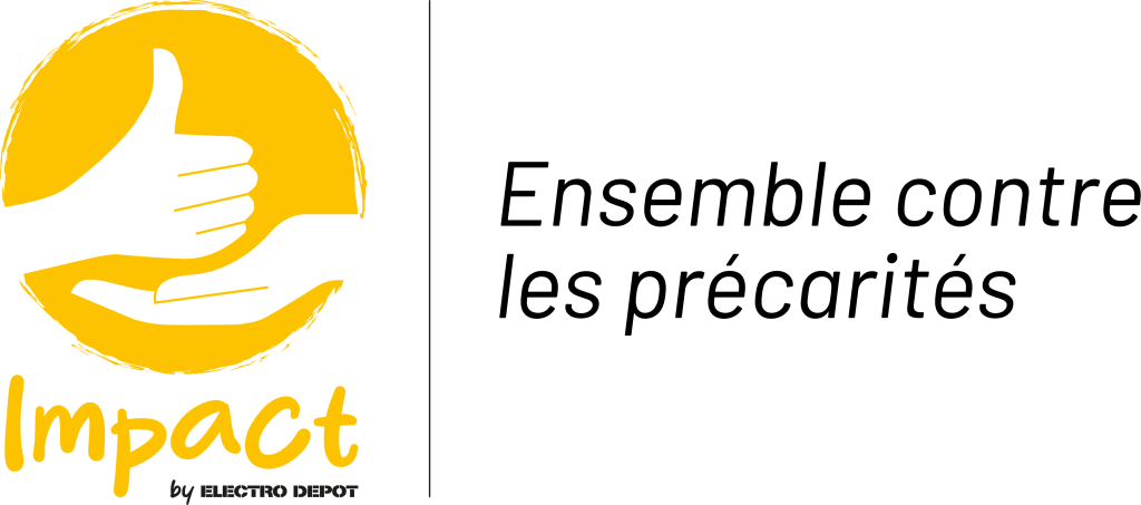 Logo Impact by Electro Depot | Emmaüs Défi