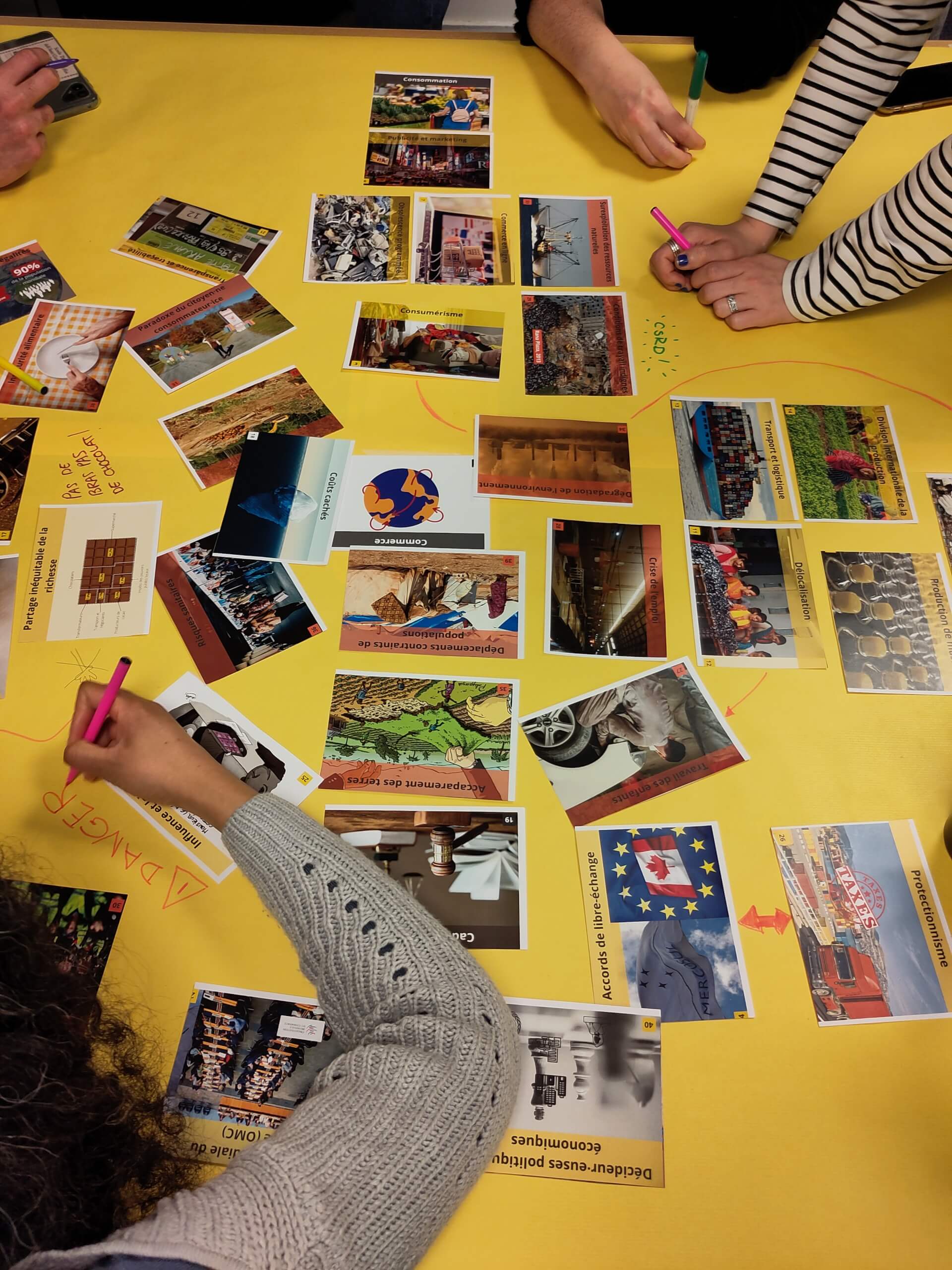 Fresque du Commerce Mondialisé