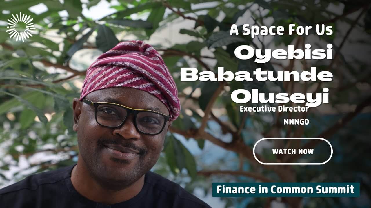 #FiCS - Oyebisi Babatunde Oluseyi of the Nigeria Network of NGOs