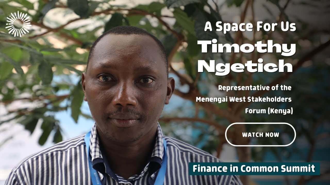 #FiCS - Timothy Ngetich - Representative of the Menengai West Stakeholders Forum (Kenya)
