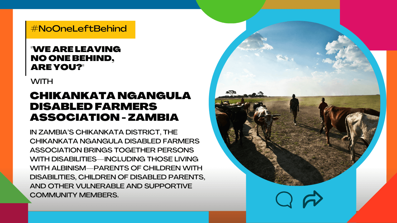 How Chikankata Ngangula Disabled Farmers Association is building a rural future | Forus