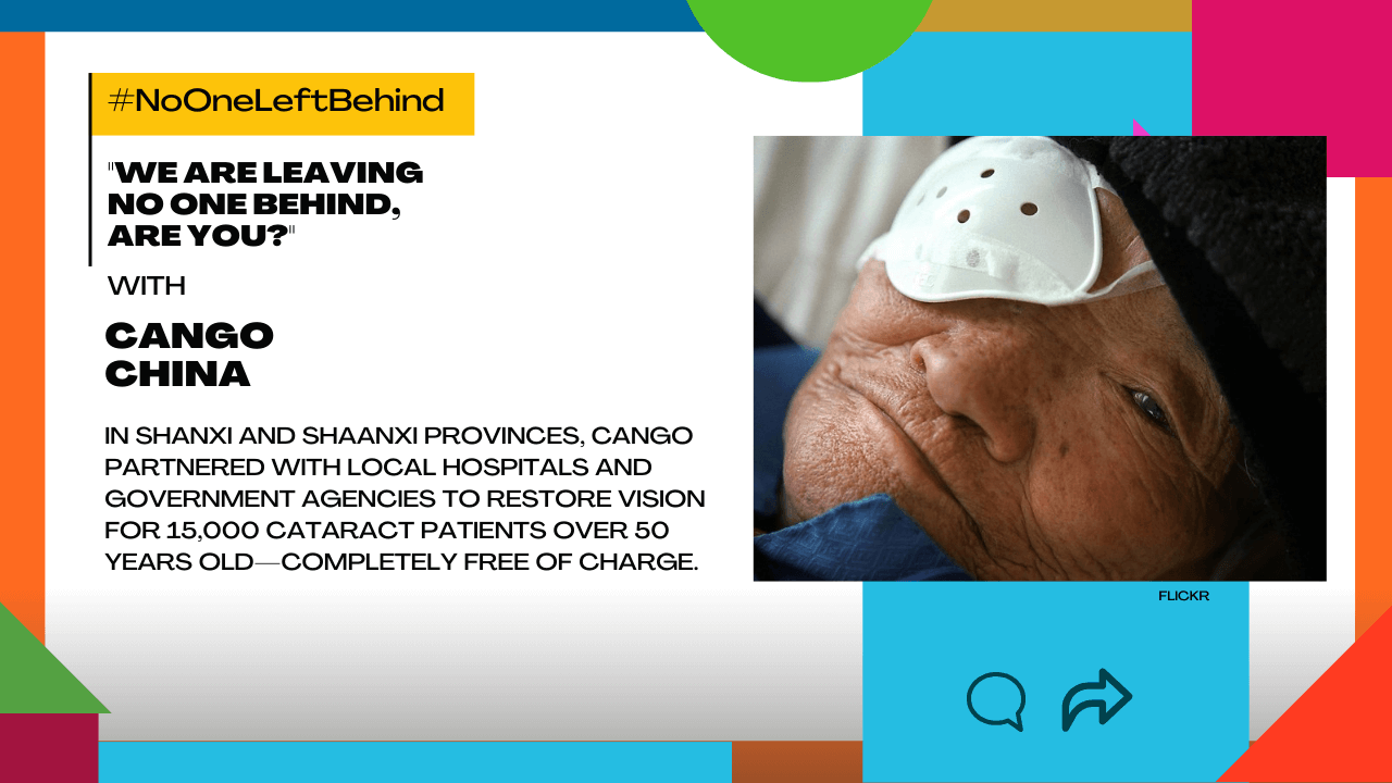 How CANGO is restoring sight and dignity with free cataract surgery for thousands in rural China | Forus