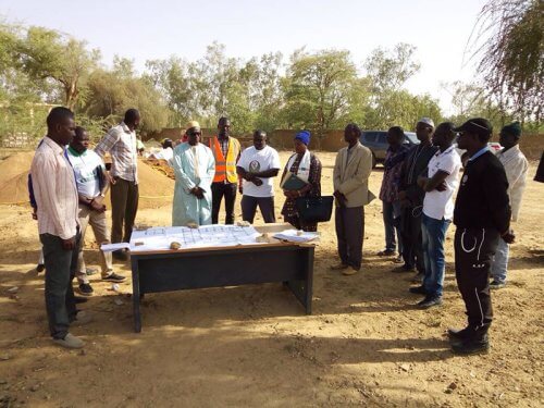 Hôtel de Département de Matam en VN : le chantier commence ! | La Voûte Nubienne