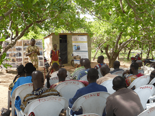 Bénin : Sensibilisation des organisations paysannes locales | La Voûte Nubienne