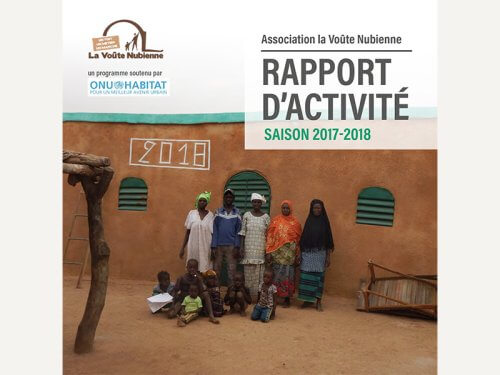 Rapport d’activité 2017-2018 | La Voûte Nubienne
