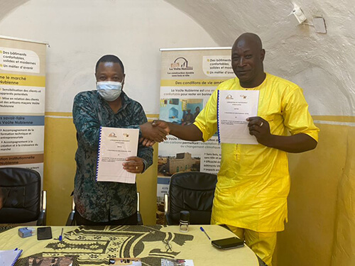 Partenariat entre AVN et le CEMCA-BTP de Boromo | La Voûte Nubienne