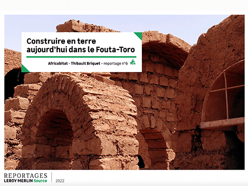 Reportage : Thibault Briquet explore l’habitat en terre dans le Fouta à vélo | La Voûte Nubienne
