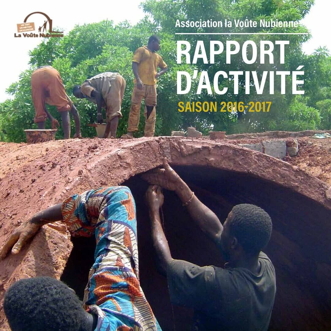 Rapport d’activité 2016-2017 | La Voûte Nubienne