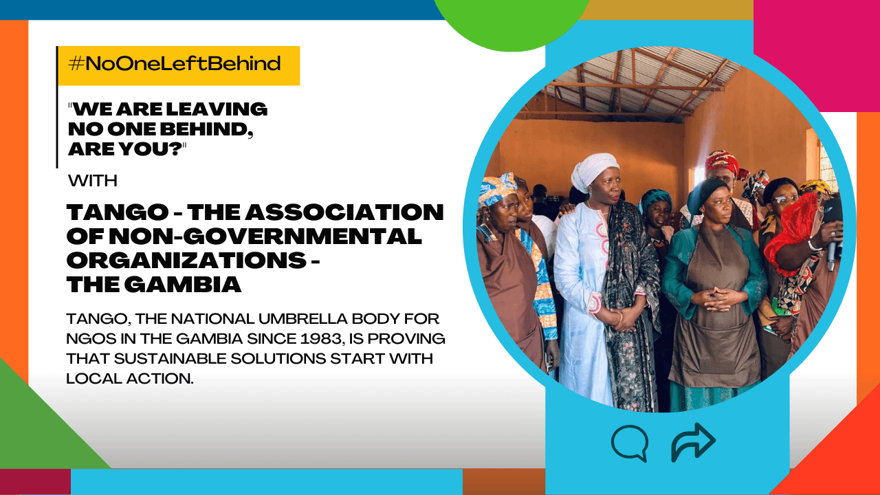 How TANGO in Gambia is promoting sustainable solutions with local action | Forus
