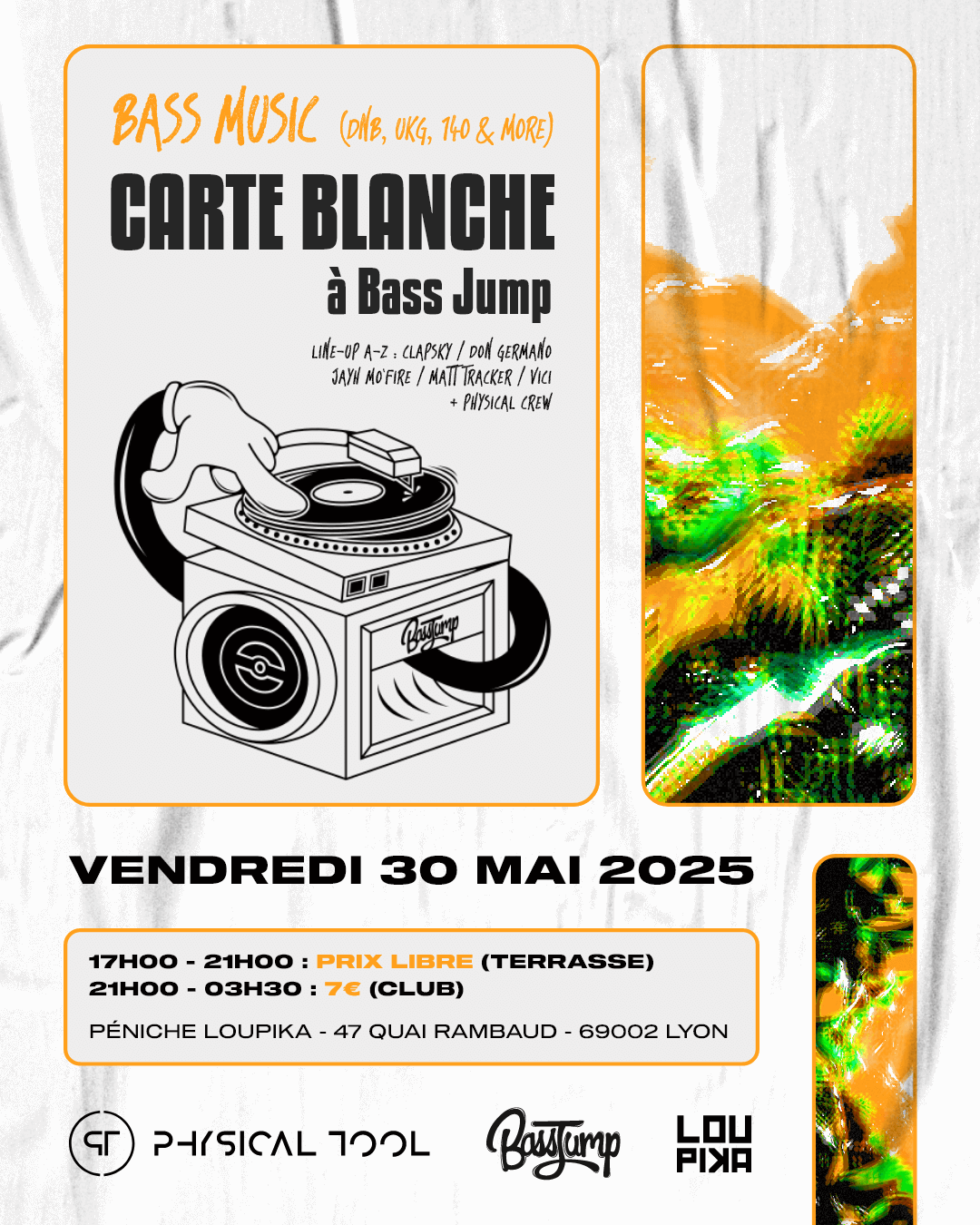 ONE MORE JUMP ! Carte blanche à Bass Jump | Physical Tool