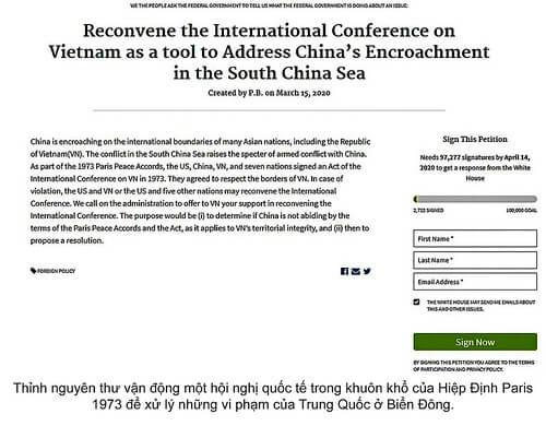 "Vận động tái họp Hội nghị quốc tế về Hiệp định Paris 1973" | Vietnam Fraternité