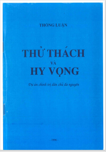 Thử Thách và Hy Vọng - 1996 | Vietnam Fraternité